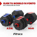 Mancuernas Ajustables Set de 20 Kg Total Fitnics 2en1 +Barra - imagen 8
