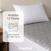 Cubre Colchon 1,5 Plazas Impermeable CasaTua Efecto Cooling - vista lateral
