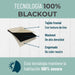 Cortina 100% Blackout Engomada Termica X4 Casatua Tipo Lino - imagen 12
