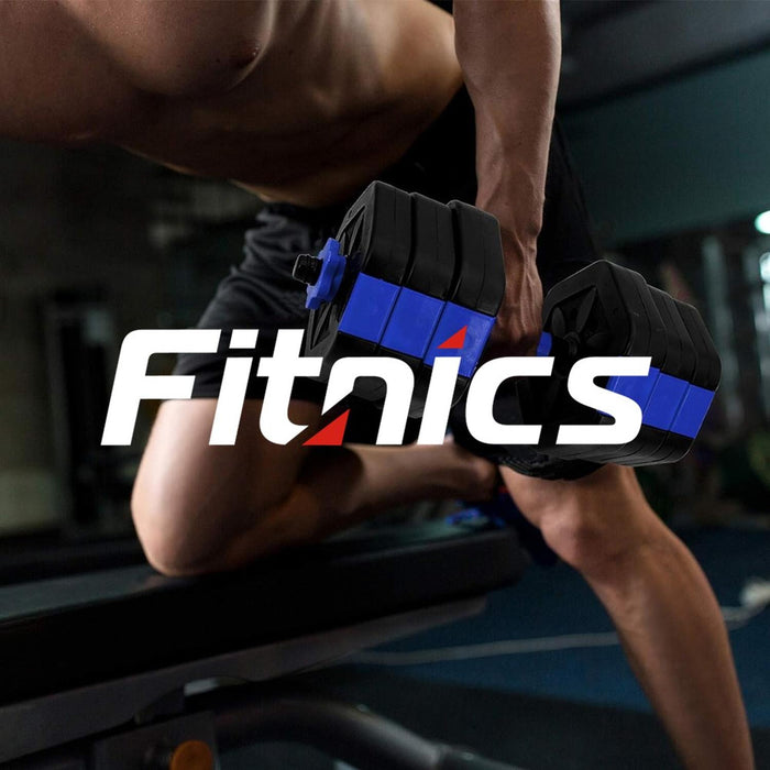 Mancuernas Ajustables Set de 20 Kg Total Fitnics 2en1 +Barra - imagen 9