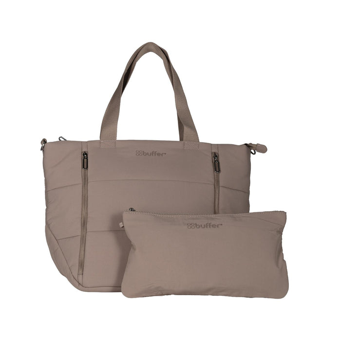 Bolso Tote Bag Cartera Buffer Mujer + Estuche Organizador - imagen 11