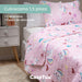 Cubrecama Cobertor Quilt Niña Niño +funda Almohada 1,5 Plaza CasaTua - vista lateral