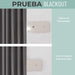 Cortina 100% Blackout Engomada Termica x2 Casatua Tipo Lino - imagen 15