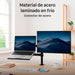 Soporte Brazo Doble Para Monitor Notebook Linkon Escritorio - imagen adicional