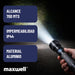 Linterna Led Tactica Maxwell Recargable Zoom Alcance +700m - detalle del producto