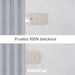 Cortina Blackout 100% 135x220cm Tipo Gamuza Casatua Set de 2 - imagen 9