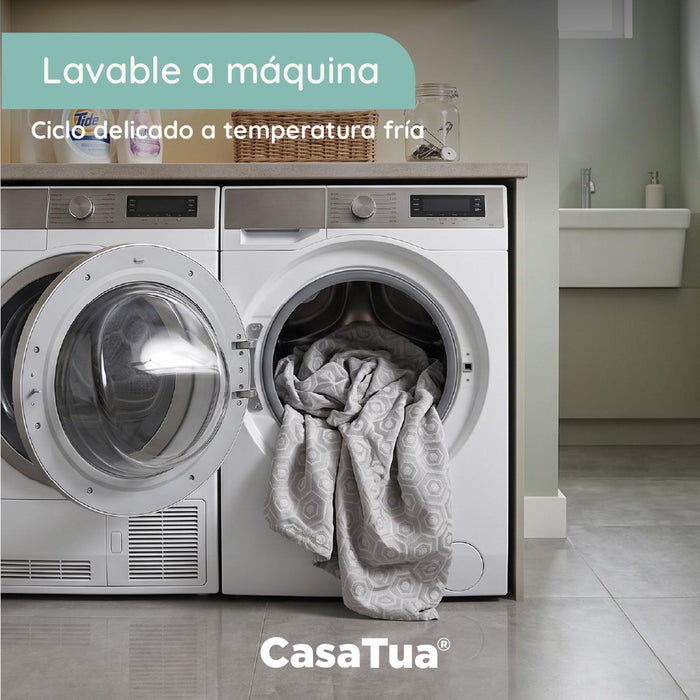 Cubre Colchon 1,5 Plazas Impermeable CasaTua Efecto Cooling - imagen 8