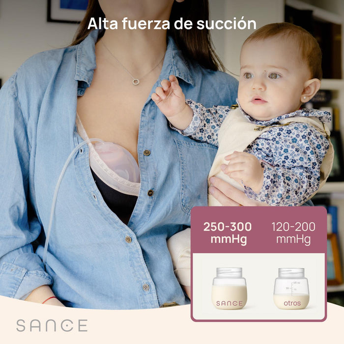 Extractor Leche Electrico Doble Sance Saca Leche Inalambrico - imagen 10