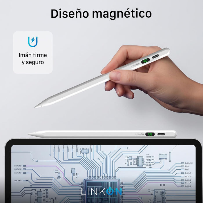 Lapiz Pencil Tactil Para Apple iPad Linkon Pantalla Digital - imagen 7