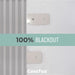 Cortina 100% Blackout Engomada Termica X4 Casatua Tipo Lino - imagen 11